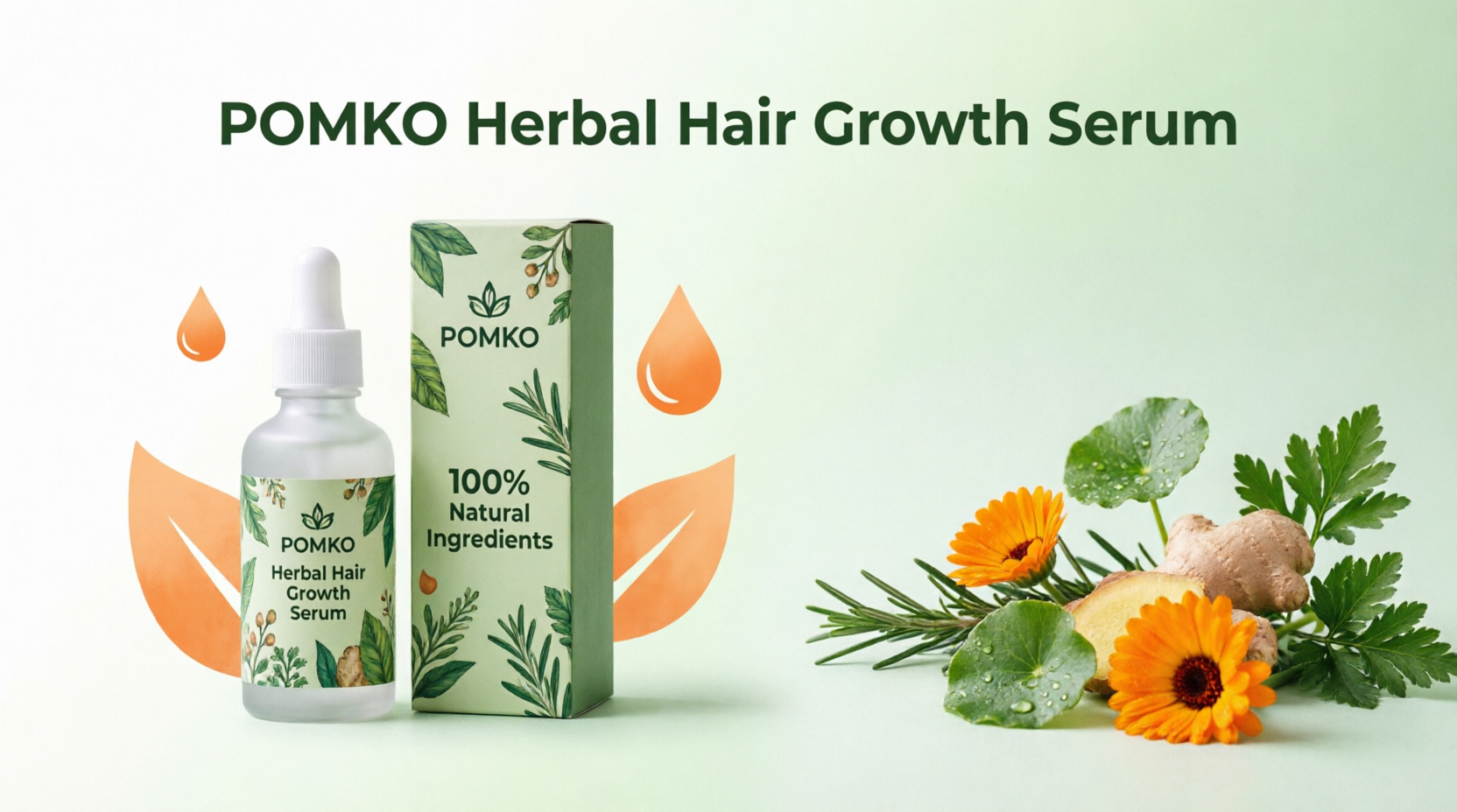 POMKO Herbal Hair Growth Serum